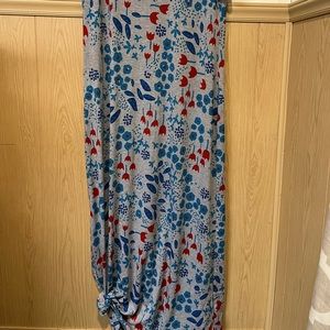LuLaroe XL Danni long maxi dress.